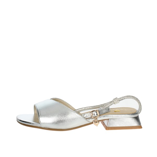 Braccialini Shoes Flat Sandals Silver F97