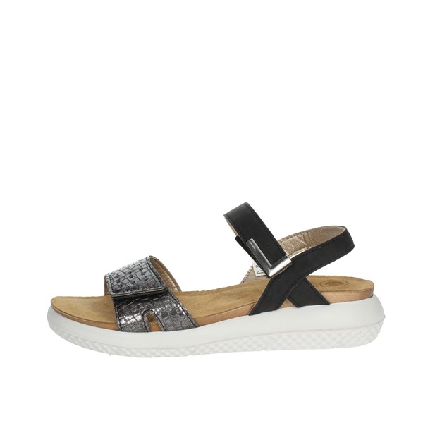 Lumberjack Shoes Flat Sandals Charcoal grey SWG9606-002