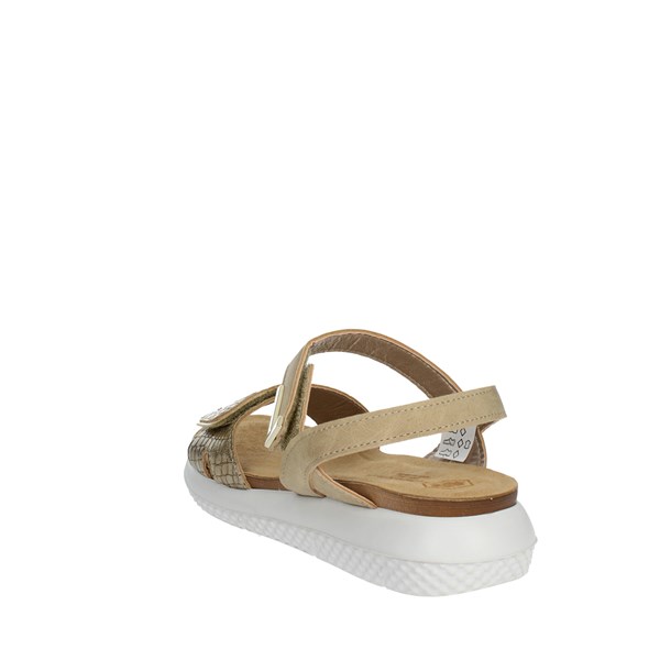 Lumberjack Shoes Flat Sandals Beige/gold SWG9606-002