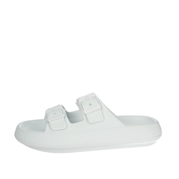 Lumberjack Shoes Flat Slippers White SWG6406-001