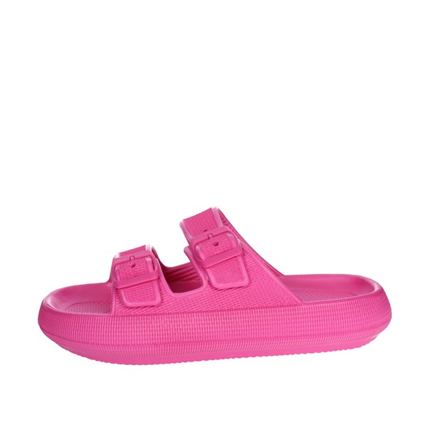 Lumberjack Shoes Flat Slippers Fuchsia SWG6406-001