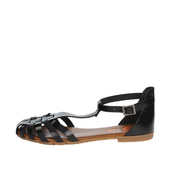 Porronet Shoes Flat Sandals Black FI2811