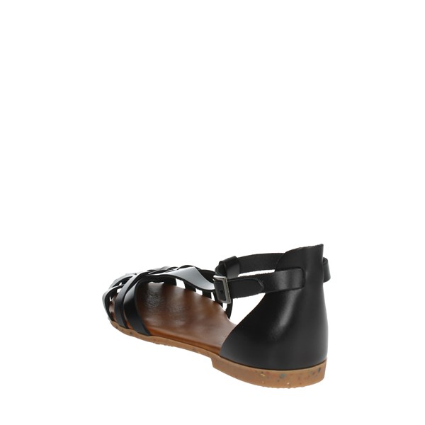 Porronet Shoes Flat Sandals Black FI2811