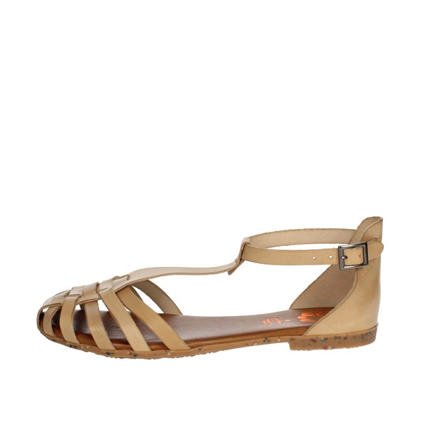Porronet Shoes Flat Sandals Beige FI2811