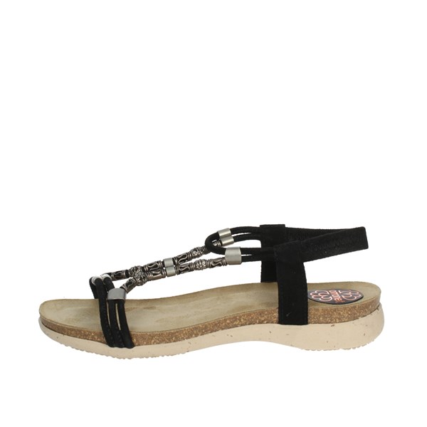 Porronet Shoes Flat Sandals Black FI2863