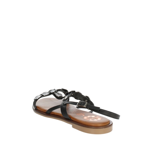 Porronet Shoes Flat Sandals Black FI2820