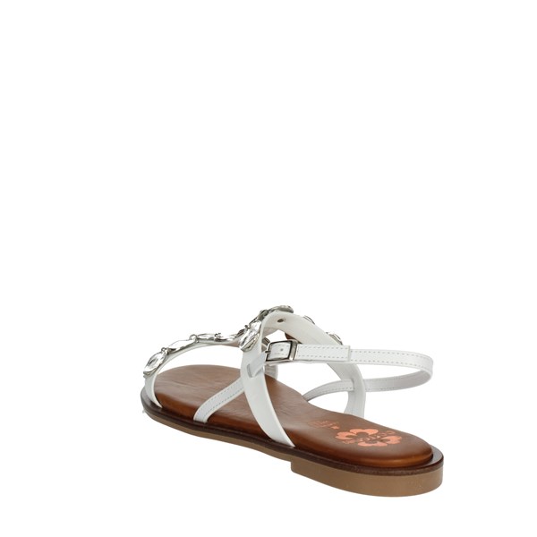 Porronet Shoes Flat Sandals White FI2820