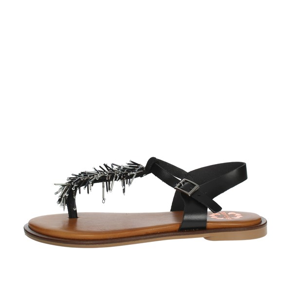 Porronet Shoes Flip Flops Black FI2816