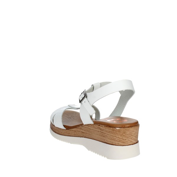 Porronet Shoes Platform Sandals White FI2837