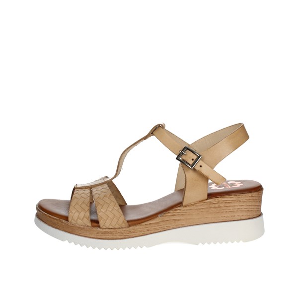 Porronet Shoes Platform Sandals Beige FI2837