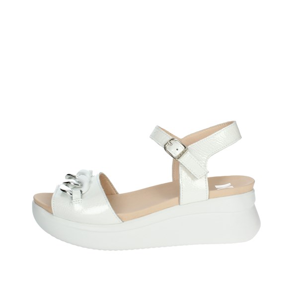 Callaghan Shoes Platform Sandals White 29910