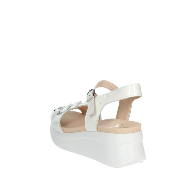 Callaghan Shoes Platform Sandals White 29910