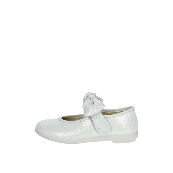 Vul Ladi Shoes Ballet Flats Silver 6406-679