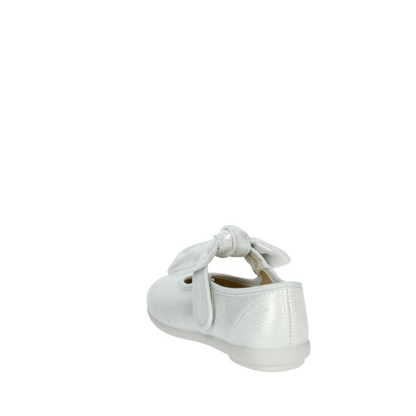 Vul Ladi Shoes Ballet Flats Silver 6406-679