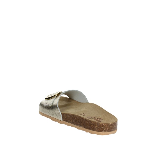 Free Life Shoes Flat Slippers Platinum  1731