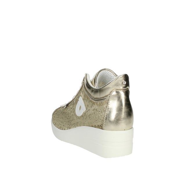 Agile By Rucoline  Shoes Sneakers Gold JACKIE
