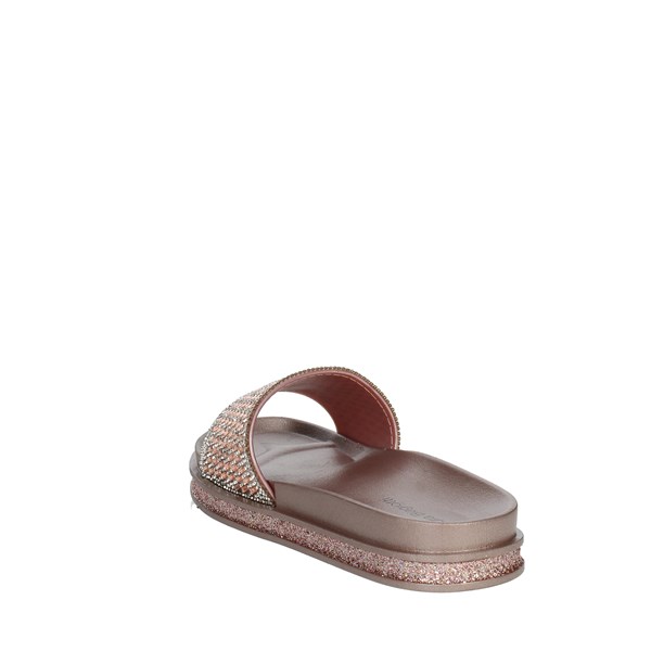 Laura Biagiotti Shoes Flat Slippers Light dusty pink 8184