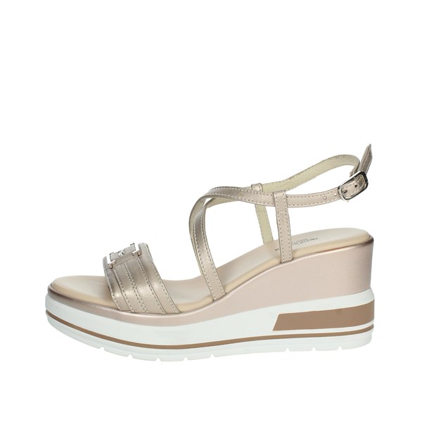 Nero Giardini Shoes Platform Sandals Platinum  E307700D