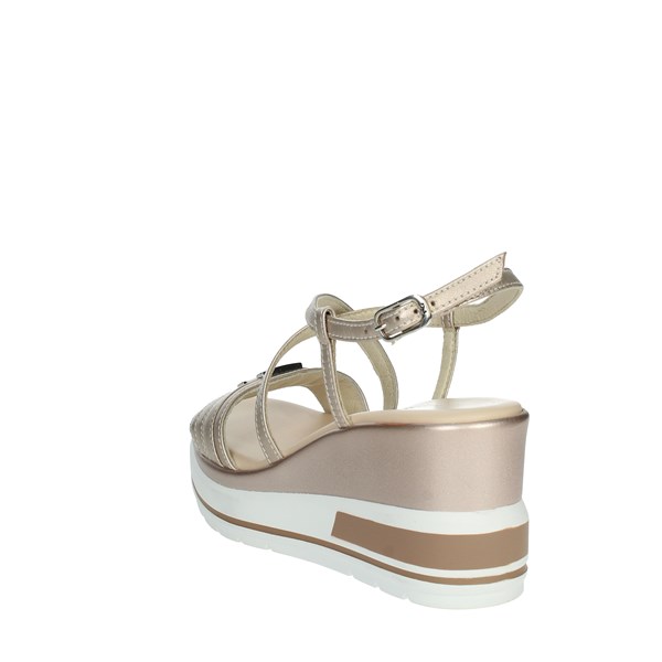 Nero Giardini Shoes Platform Sandals Platinum  E307700D
