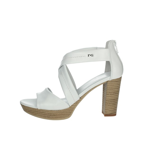 Nero Giardini Shoes Heeled Sandals White E307500D