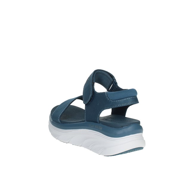 Skechers Shoes Platform Sandals Blue 119226