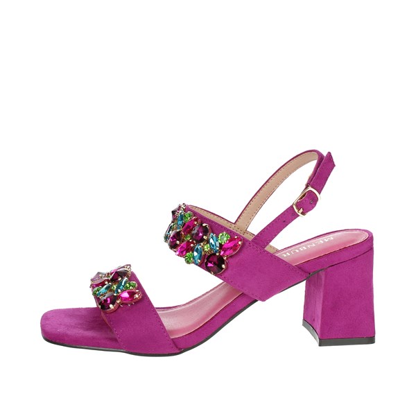 Menbur Shoes Heeled Sandals Purple 24137