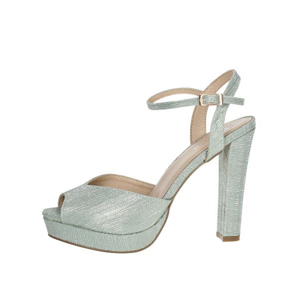 Menbur Shoes Heeled Sandals Aquamarine 24160