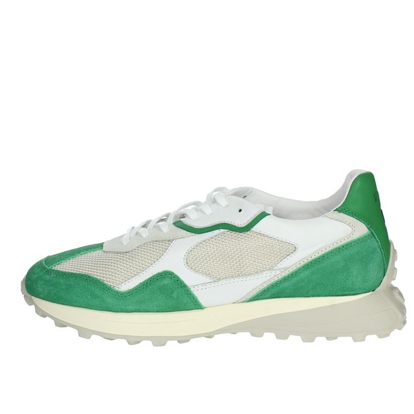 D.a.t.e. Shoes Sneakers White/Green VETTA CAMP.207
