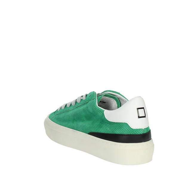 D.a.t.e. Shoes Sneakers Green SONICA CAMP.255