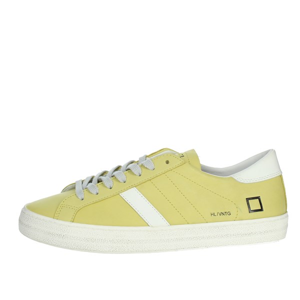 D.a.t.e. Shoes Sneakers Yellow HILL LOW CAMP.250