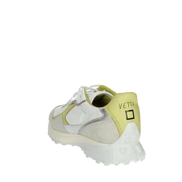D.a.t.e. Shoes Sneakers White/Yellow VETTA CAMP.296