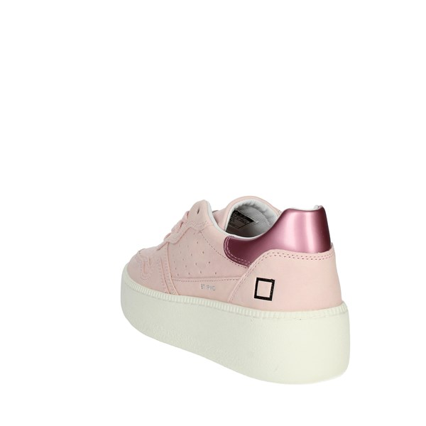 D.a.t.e. Shoes Sneakers Pink STEP CAMP.308