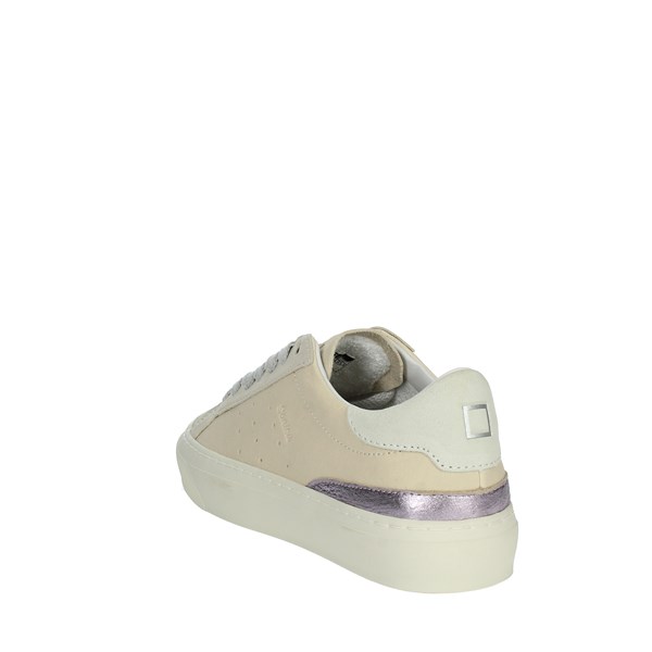 D.a.t.e. Shoes Sneakers Creamy white SONICA CAMP.415