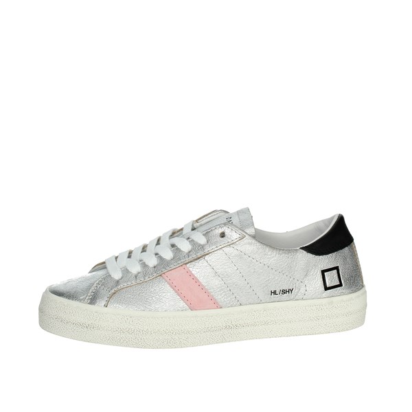D.a.t.e. Shoes Sneakers Silver HILL LOW CAMP.369