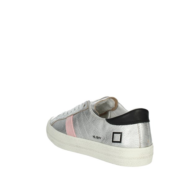 D.a.t.e. Shoes Sneakers Silver HILL LOW CAMP.369
