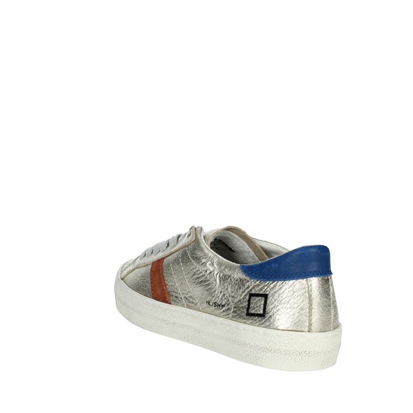 D.a.t.e. Shoes Sneakers Platinum  HILL LOW CAMP.366
