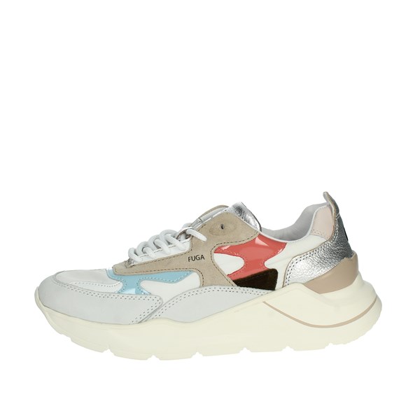 D.a.t.e. Shoes Sneakers White/Silver FUGA CAMP.350