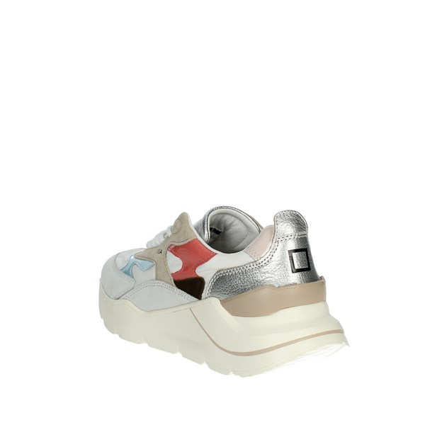 D.a.t.e. Shoes Sneakers White/Silver FUGA CAMP.350