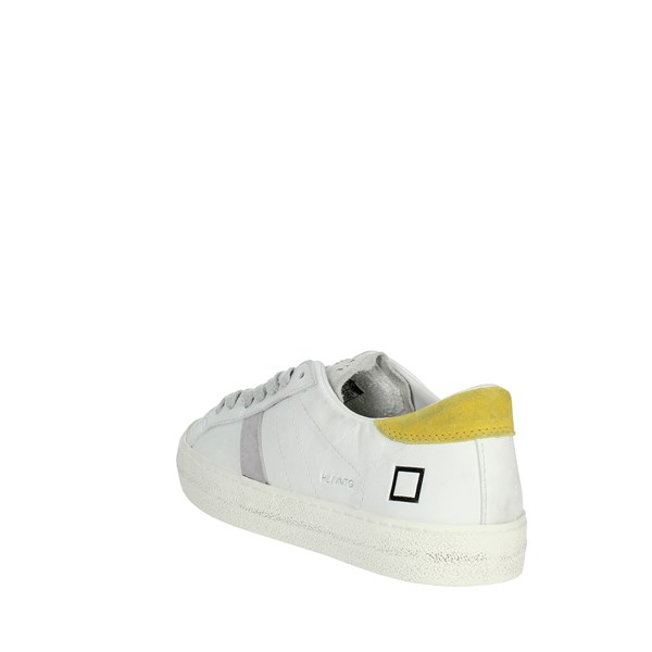 D.a.t.e. Shoes Sneakers White/Yellow HILL LOW CAMP.374