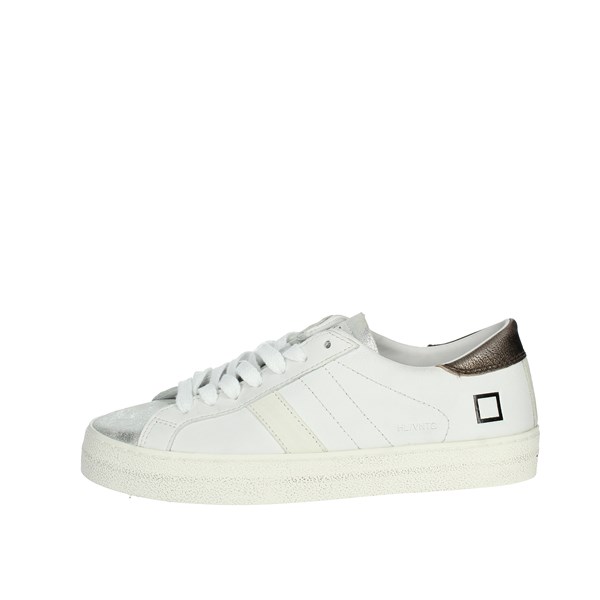 D.a.t.e. Shoes Sneakers White/Bronze HILL LOW CAMP.376