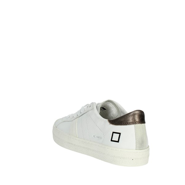 D.a.t.e. Shoes Sneakers White/Bronze HILL LOW CAMP.376