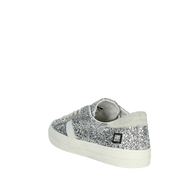 D.a.t.e. Shoes Sneakers Silver HILL LOW CAMP.370