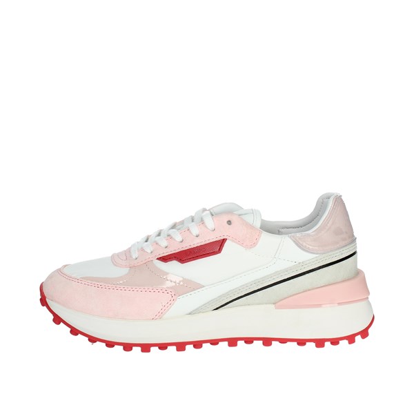 D.a.t.e. Shoes Sneakers White/Pink LAMPO CAMP.395
