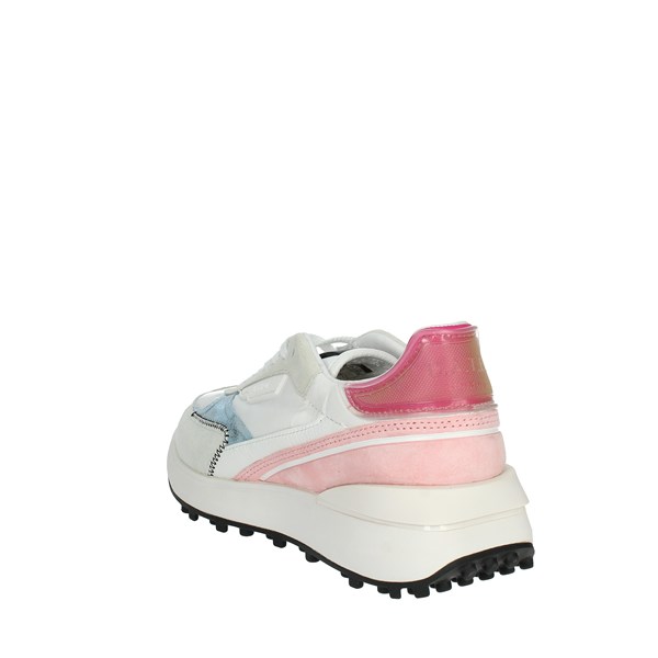 D.a.t.e. Shoes Sneakers White/Pink LAMPO CAMP.399