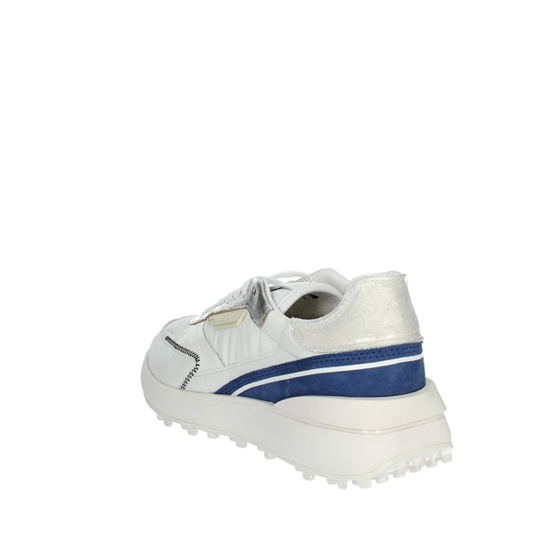 D.a.t.e. Shoes Sneakers White/Blue LAMPO CAMP.403