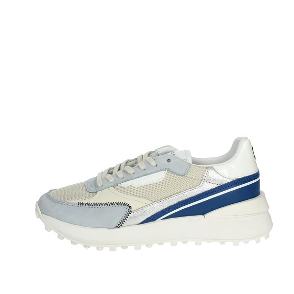 D.a.t.e. Shoes Sneakers Beige/Blue LAMPO CAMP.402