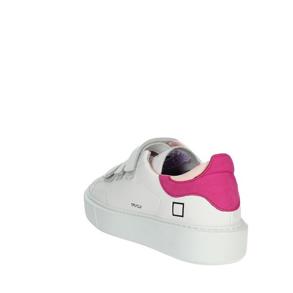 D.a.t.e. Shoes Sneakers White/Fuchsia SFERA CAMP.391