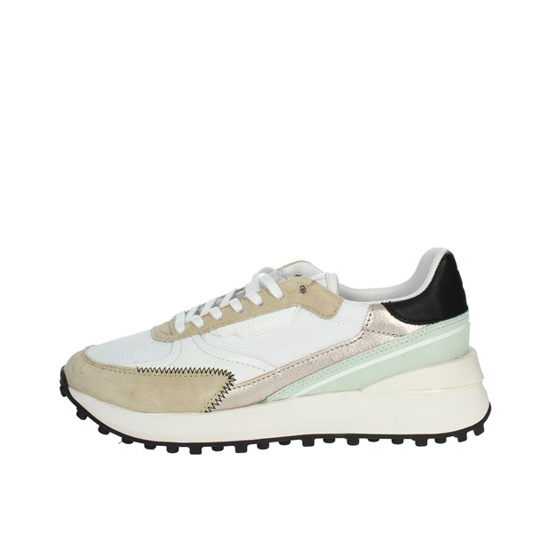 D.a.t.e. Shoes Sneakers White/beige LAMPO CAMP.405