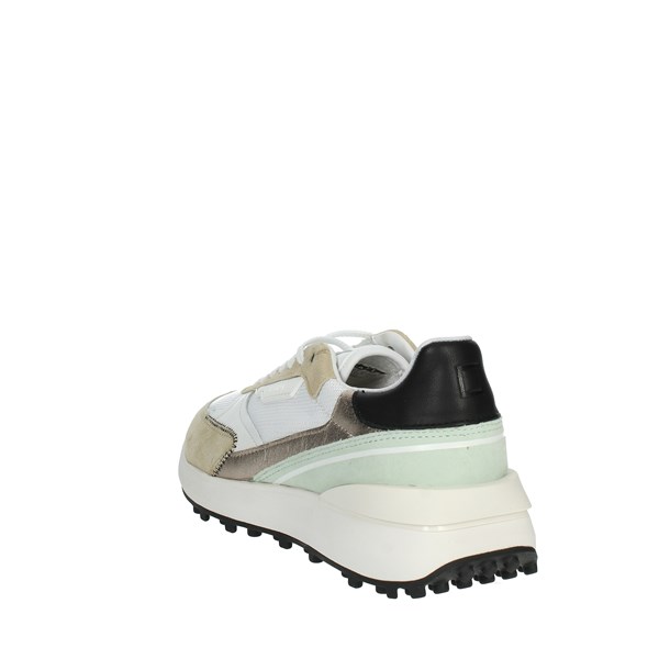 D.a.t.e. Shoes Sneakers White/beige LAMPO CAMP.405