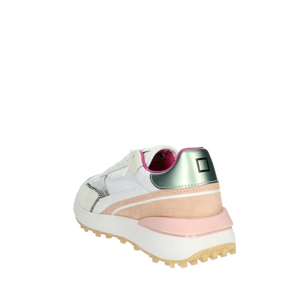 D.a.t.e. Shoes Sneakers White/Pink LAMPO CAMP.404